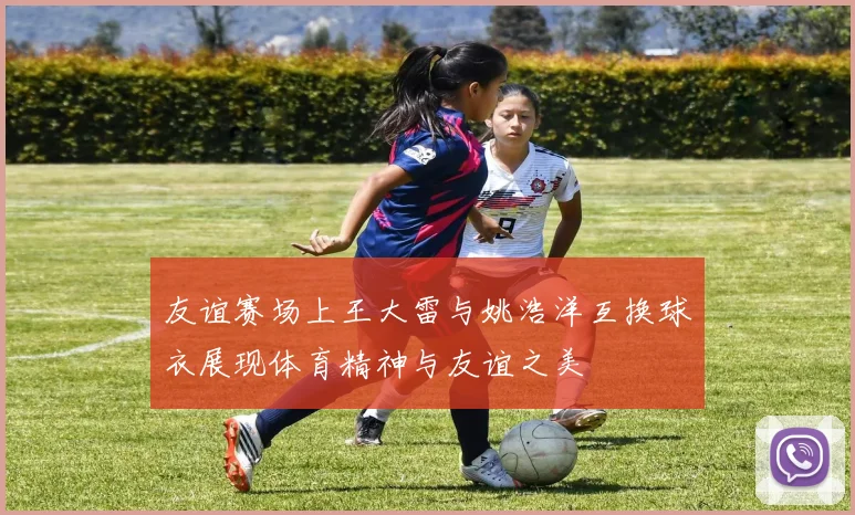 友谊赛场上王大雷与姚浩洋互换球衣展现体育精神与友谊之美